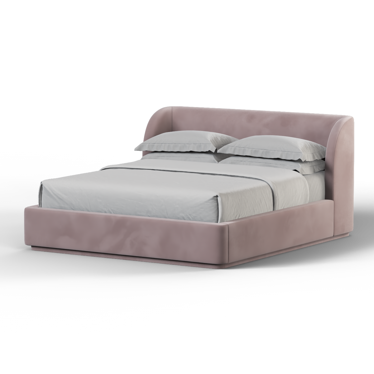 Bedspoke Giacomo Bed – Velvet