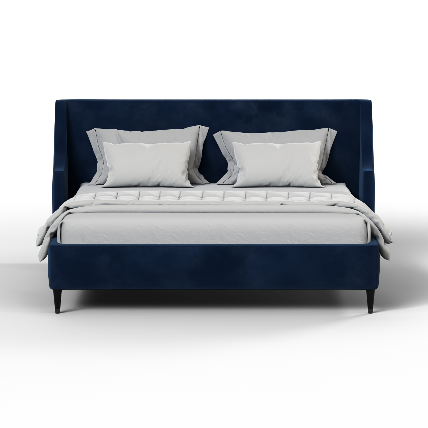 Laura Double Bed with High Headboard