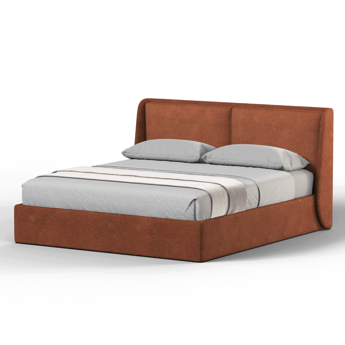 Bedspoke Ruby Soft Upholstered Bed – Ruby Bouclé