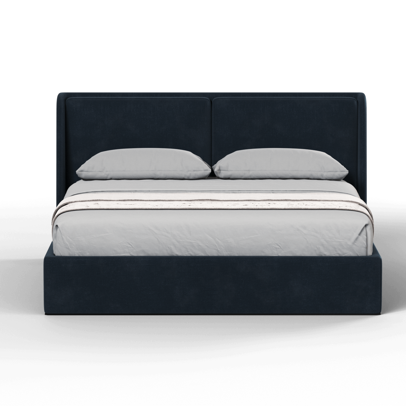 Ruby Upholstered Double Bed in Premium Fabric