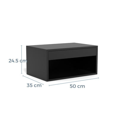 Bedside Table Cholet - Black