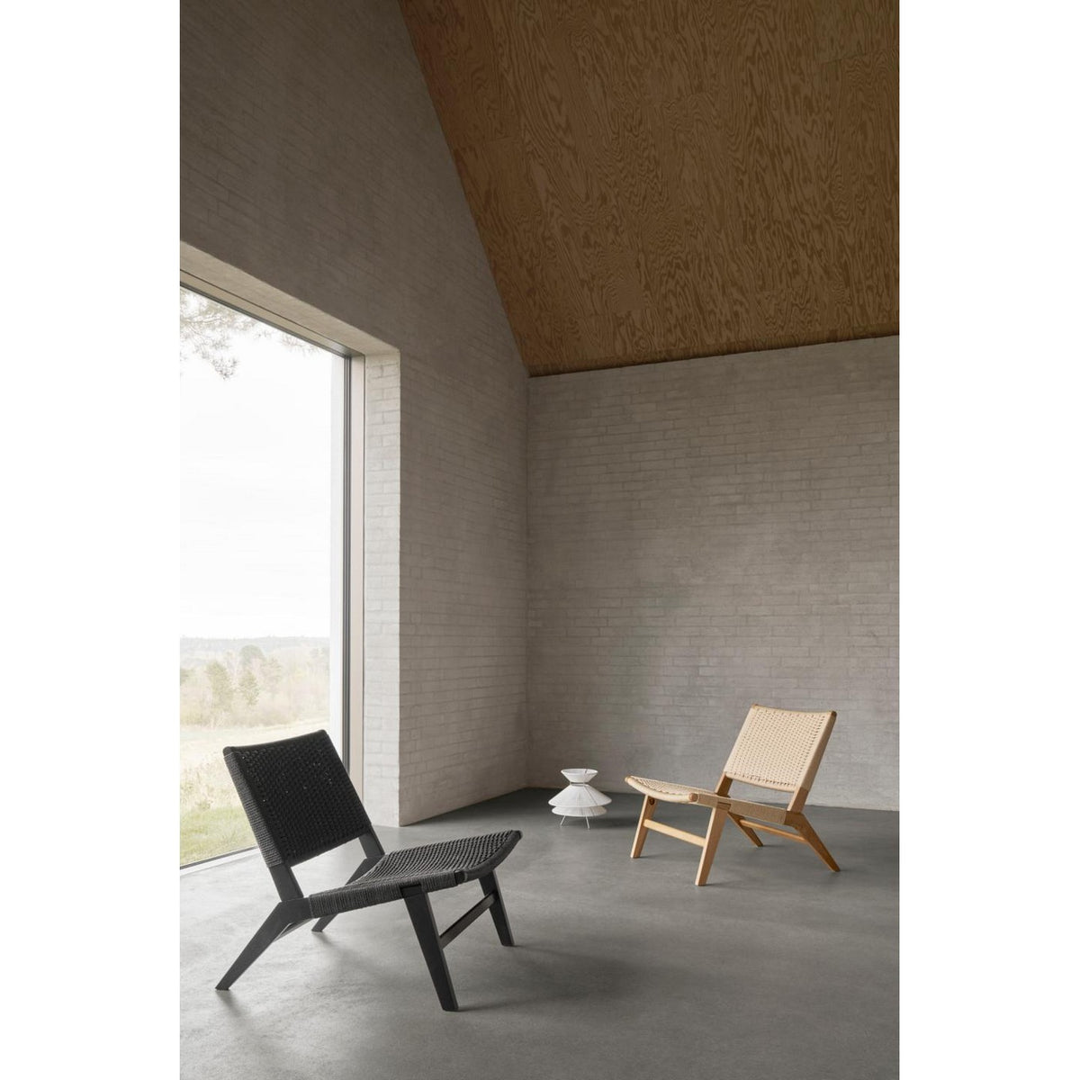 Lounge Chair Carson - Black