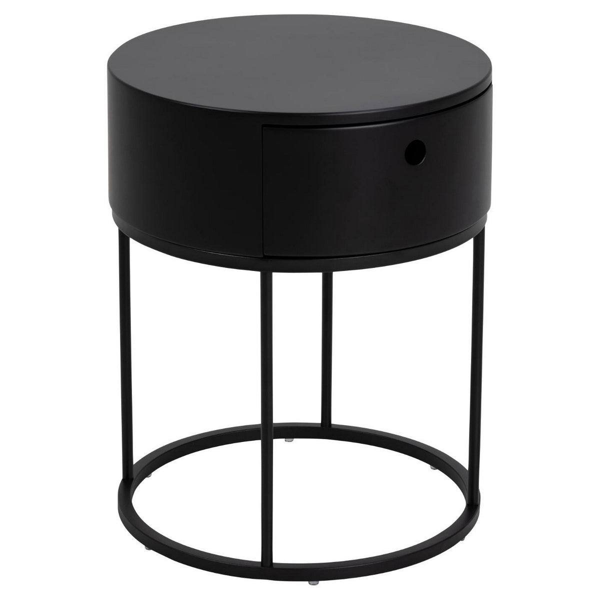 Bedside Table Polo - Black