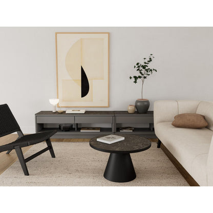 Lounge Chair Carson - Black