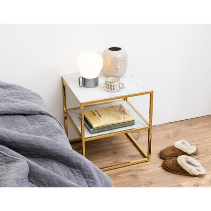 Bedside Table Alisma - White