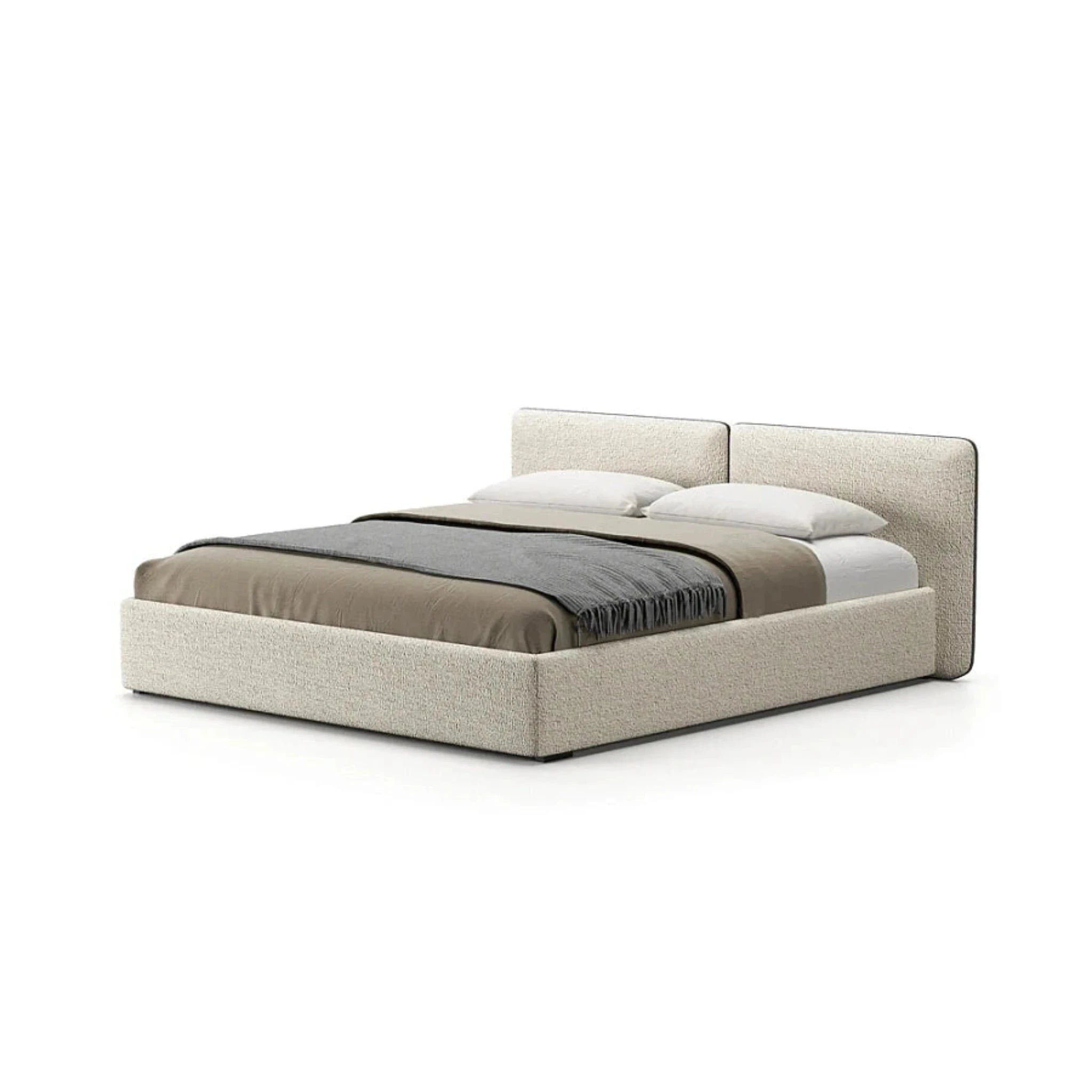 Assai Bed with Low Profile Base