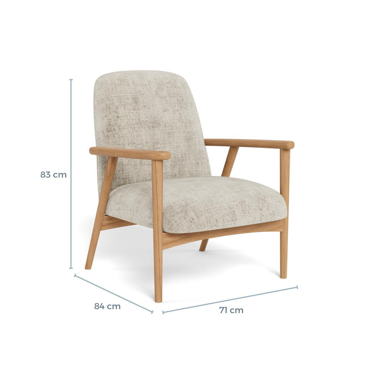 Lounge Chair Auckland - Beige