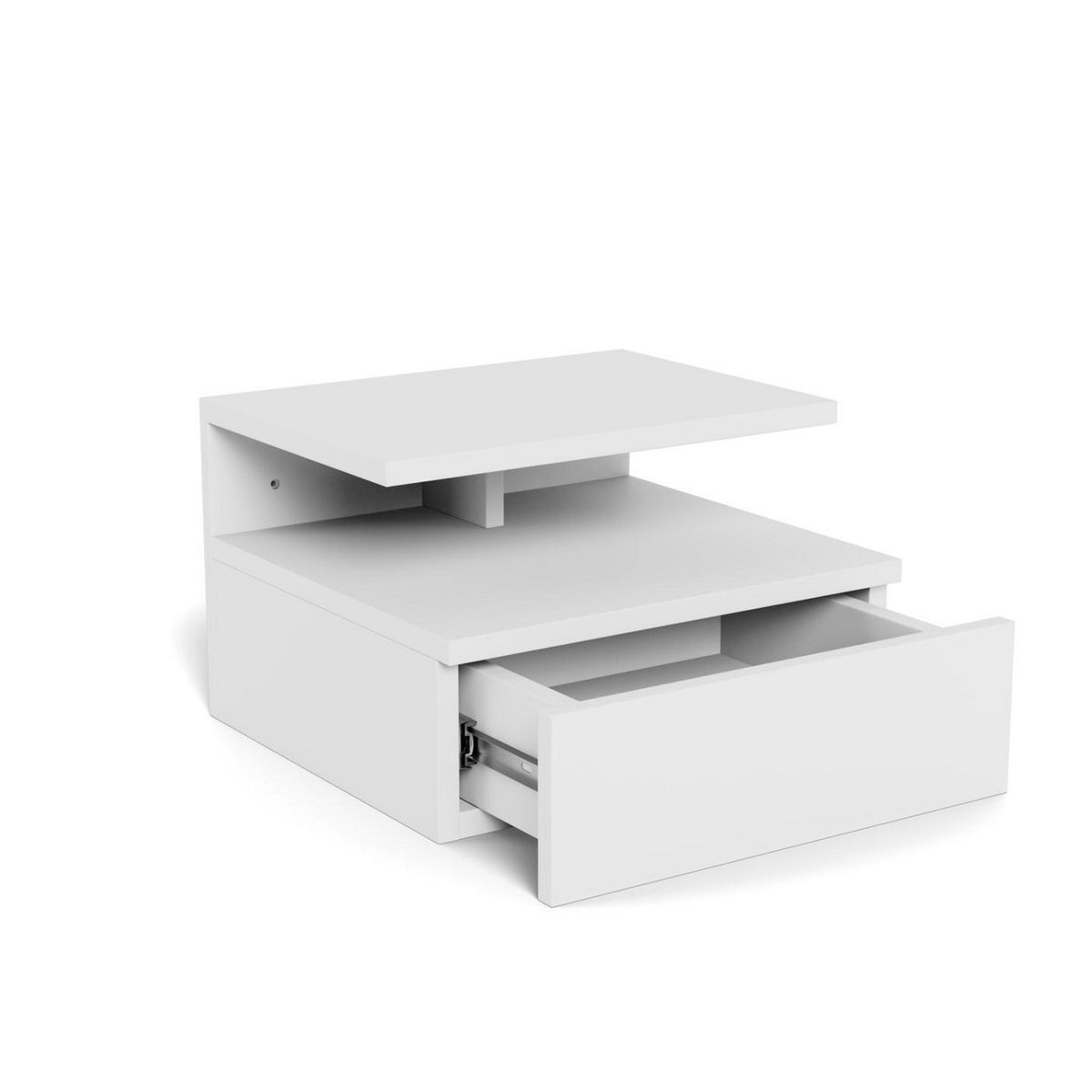 Bedside Table Ashlan - White