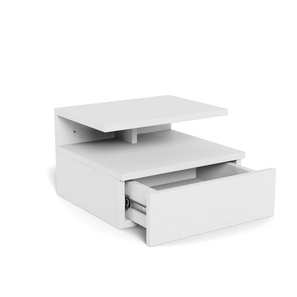Bedside Table Ashlan - White