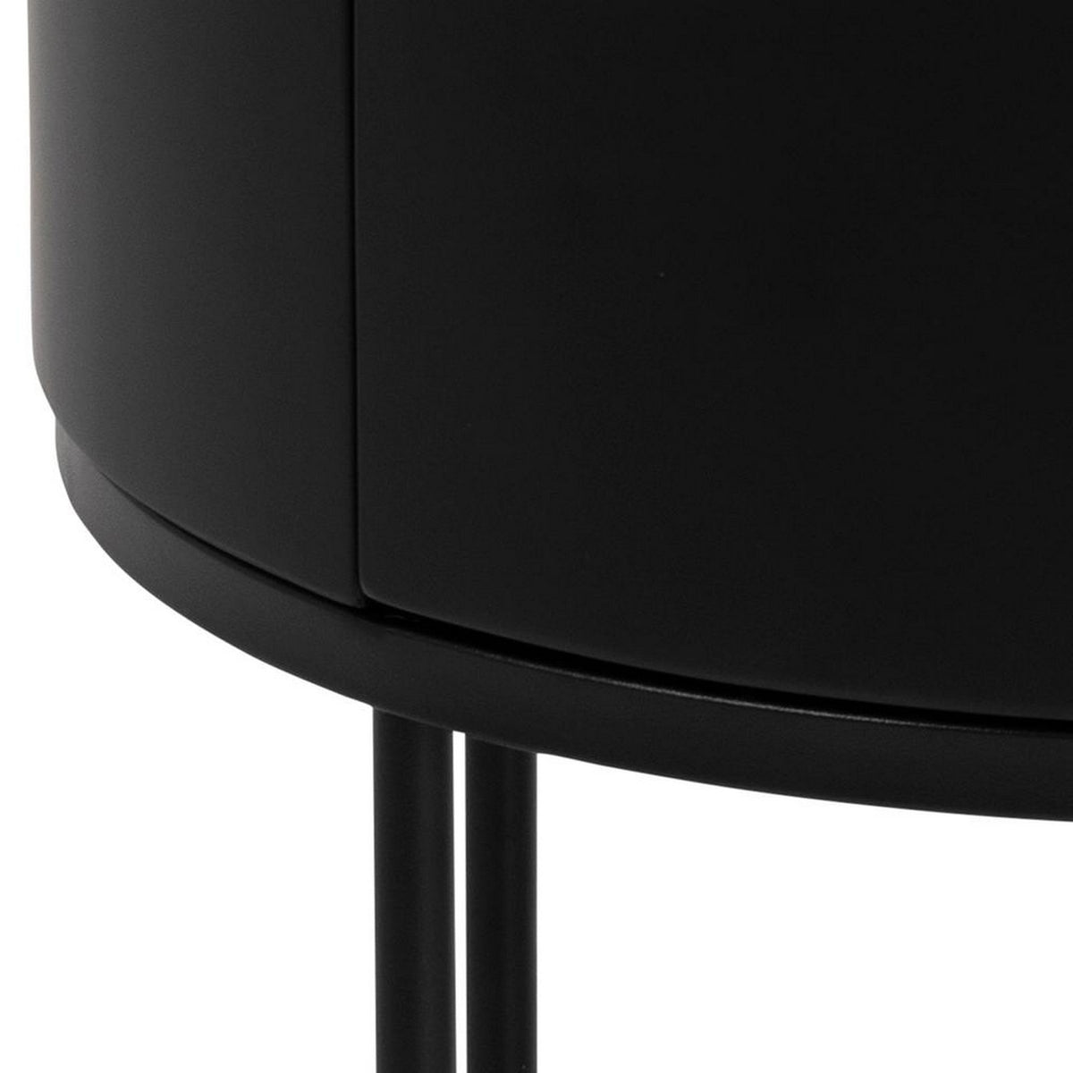 Bedside Table Polo - Black