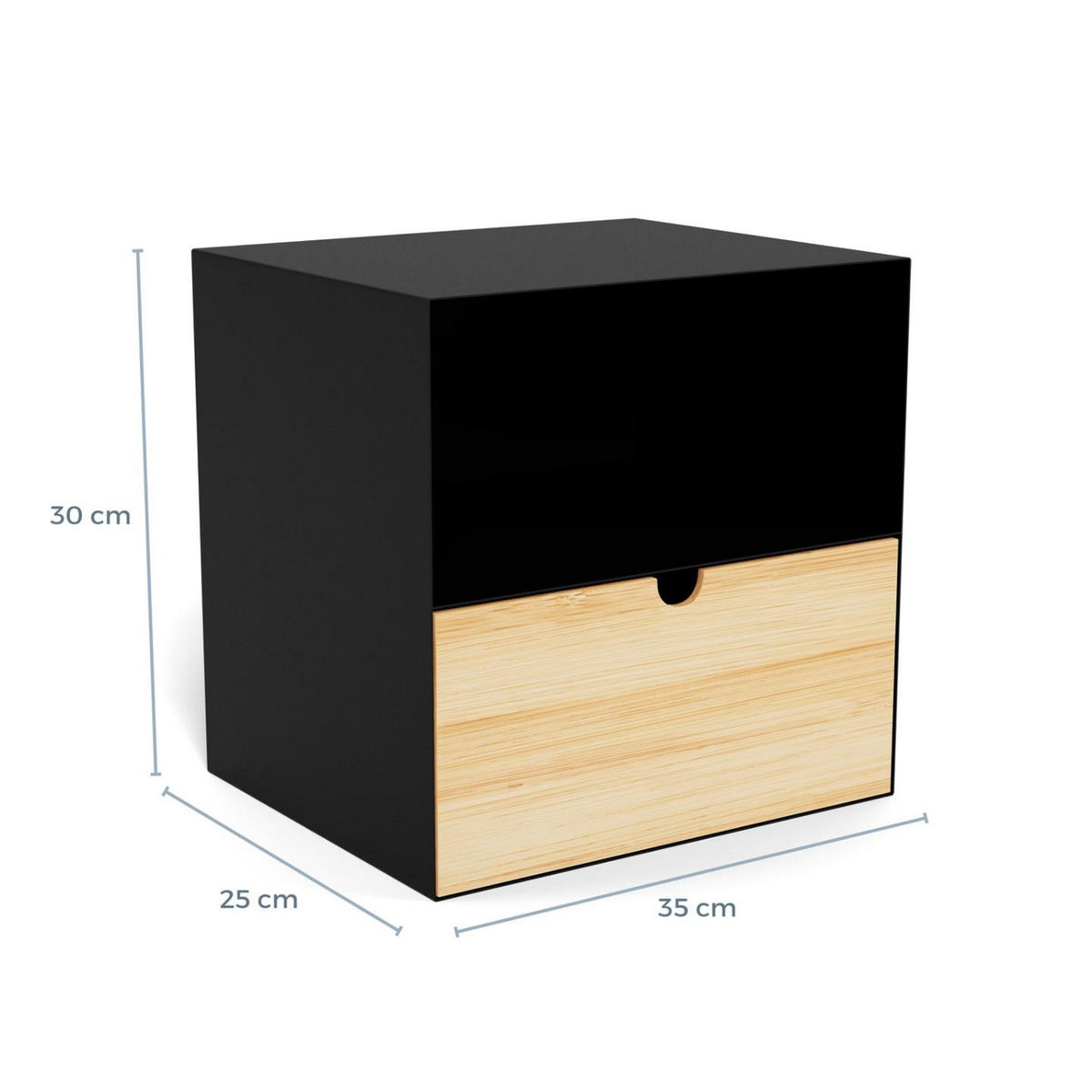 Bedside Table Joliet - Black
