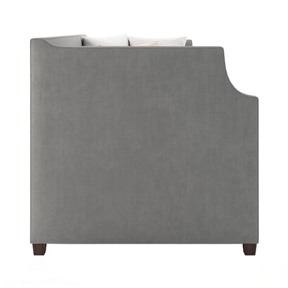 Josephine Upholstered Daybed in Ivory Chenille