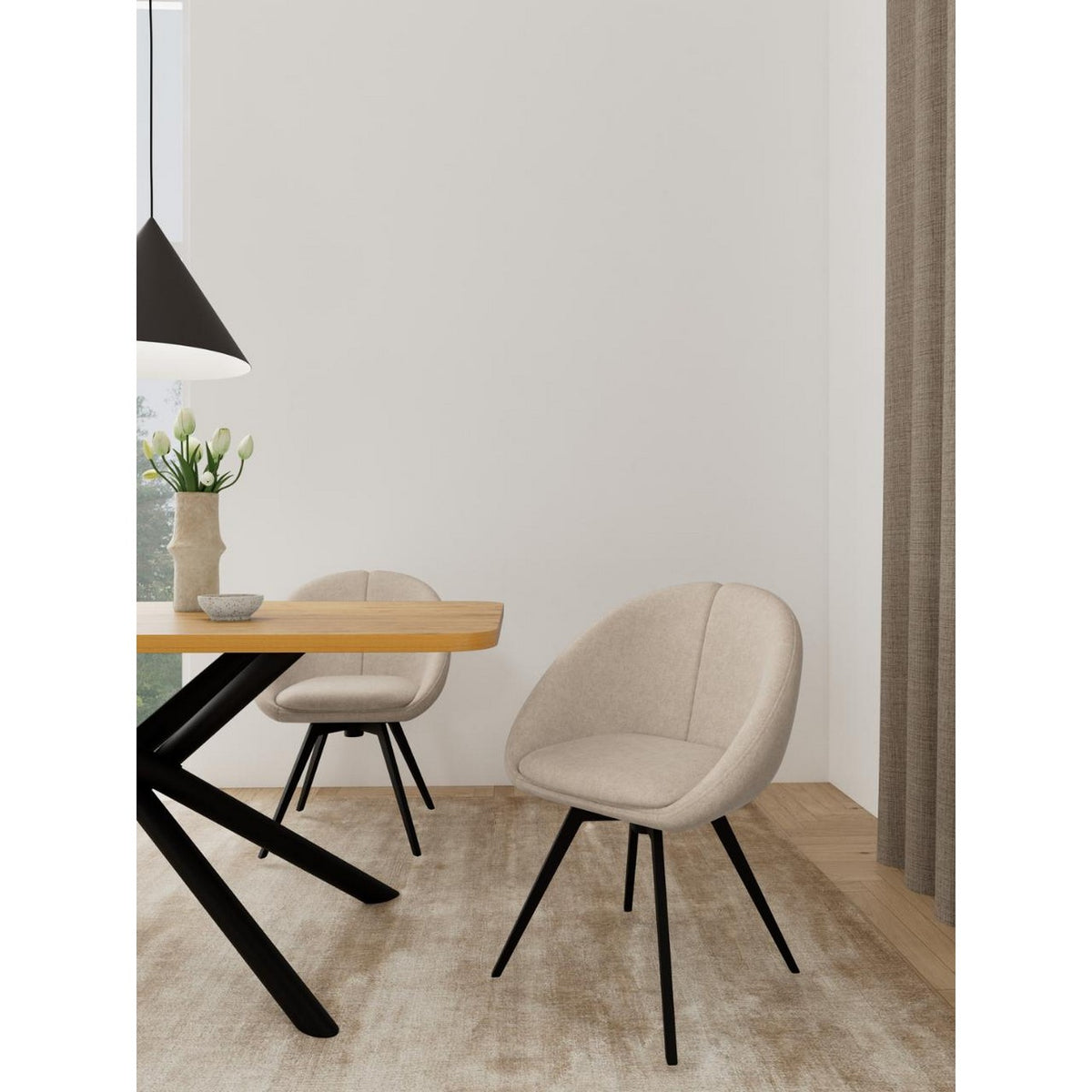 Dining Chair Tenna - Beige