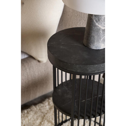 Bedside Table Strington - Black