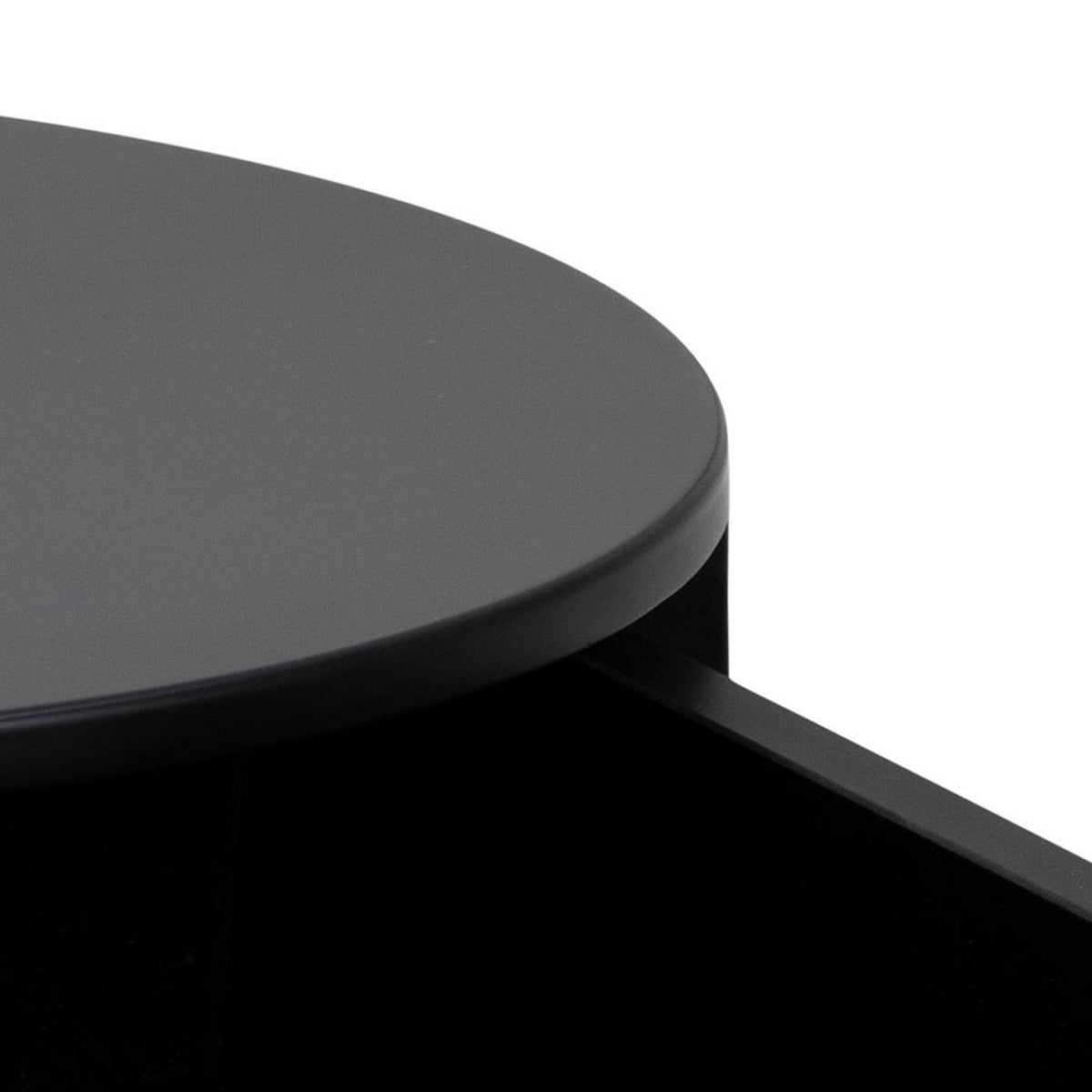 Bedside Table Polo - Black