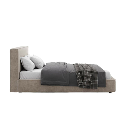 Sara Double Bed with Balanced Silhouette and Relaxed Lines