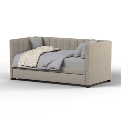 Capella Daybed with Sculpted Style and Built-In Versatility