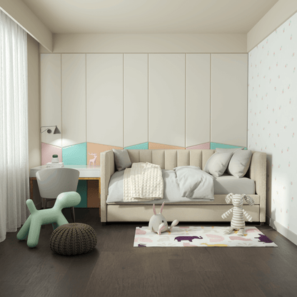 Capella Daybed with Sculpted Style and Built-In Versatility