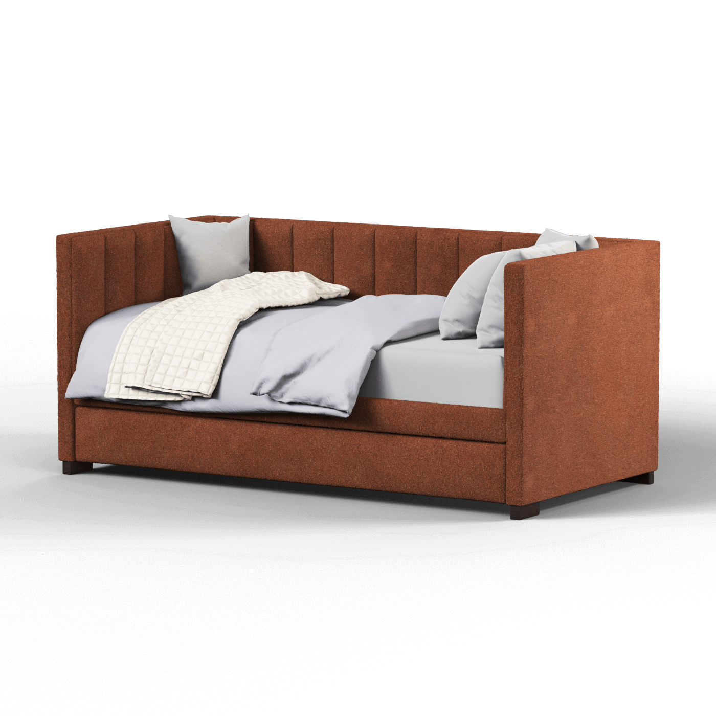 Capella Daybed with Sculpted Style and Built-In Versatility