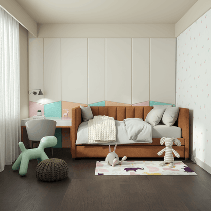 Capella Daybed with Sculpted Style and Built-In Versatility