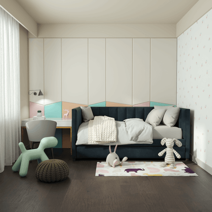 Capella Daybed with Sculpted Style and Built-In Versatility