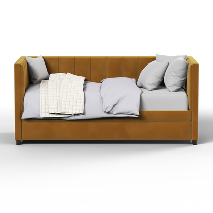 Capella Daybed with Sculpted Style and Built-In Versatility