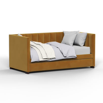 Capella Daybed with Sculpted Style and Built-In Versatility