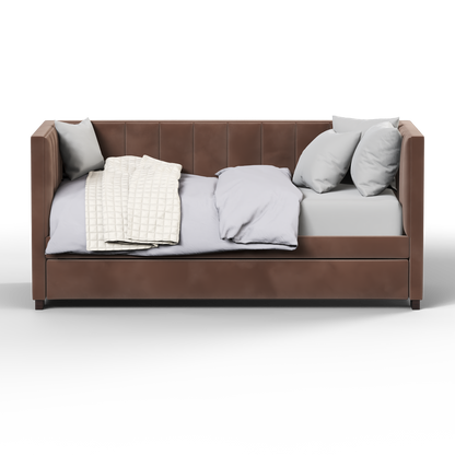 Capella Daybed with Sculpted Style and Built-In Versatility