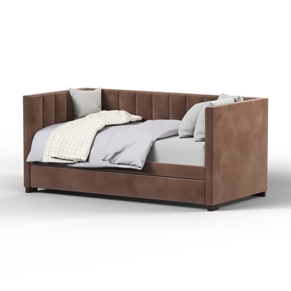 Capella Daybed with Sculpted Style and Built-In Versatility