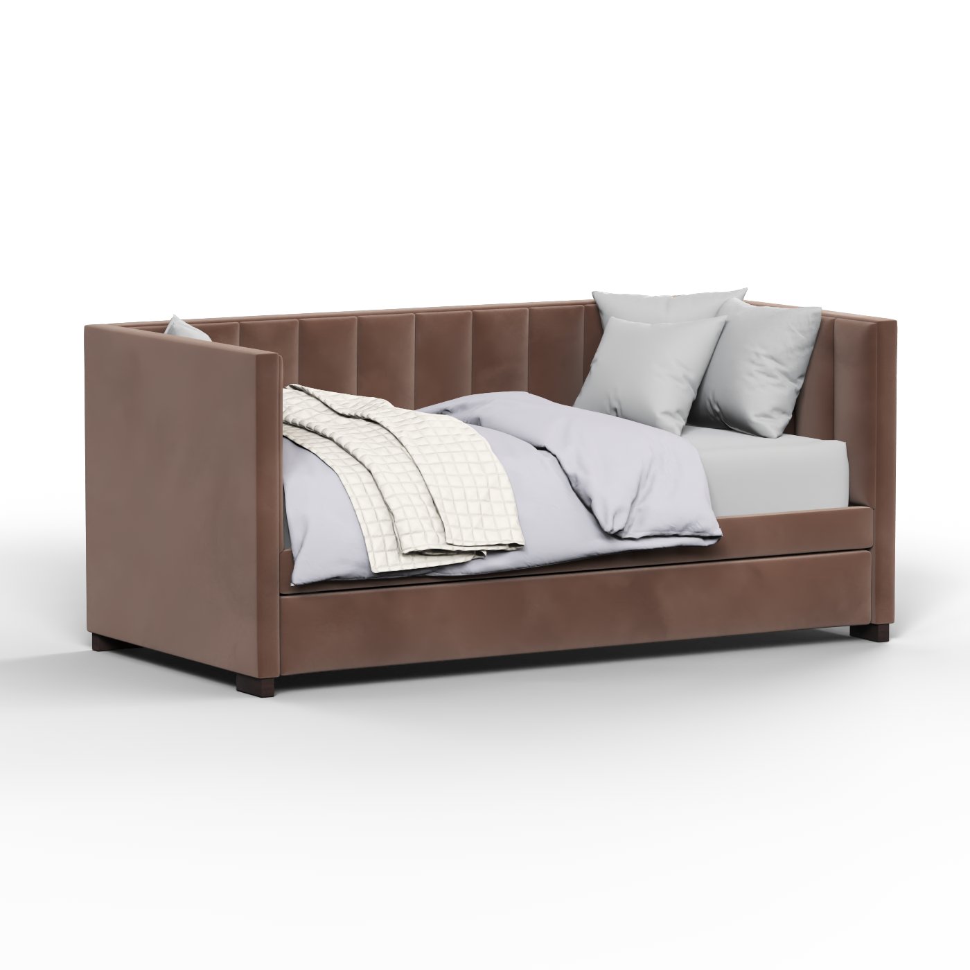 Capella Daybed with Sculpted Style and Built-In Versatility