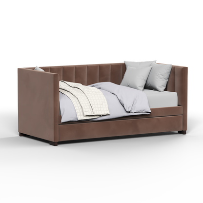 Capella Daybed with Sculpted Style and Built-In Versatility