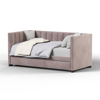 Capella Daybed with Sculpted Style and Built-In Versatility