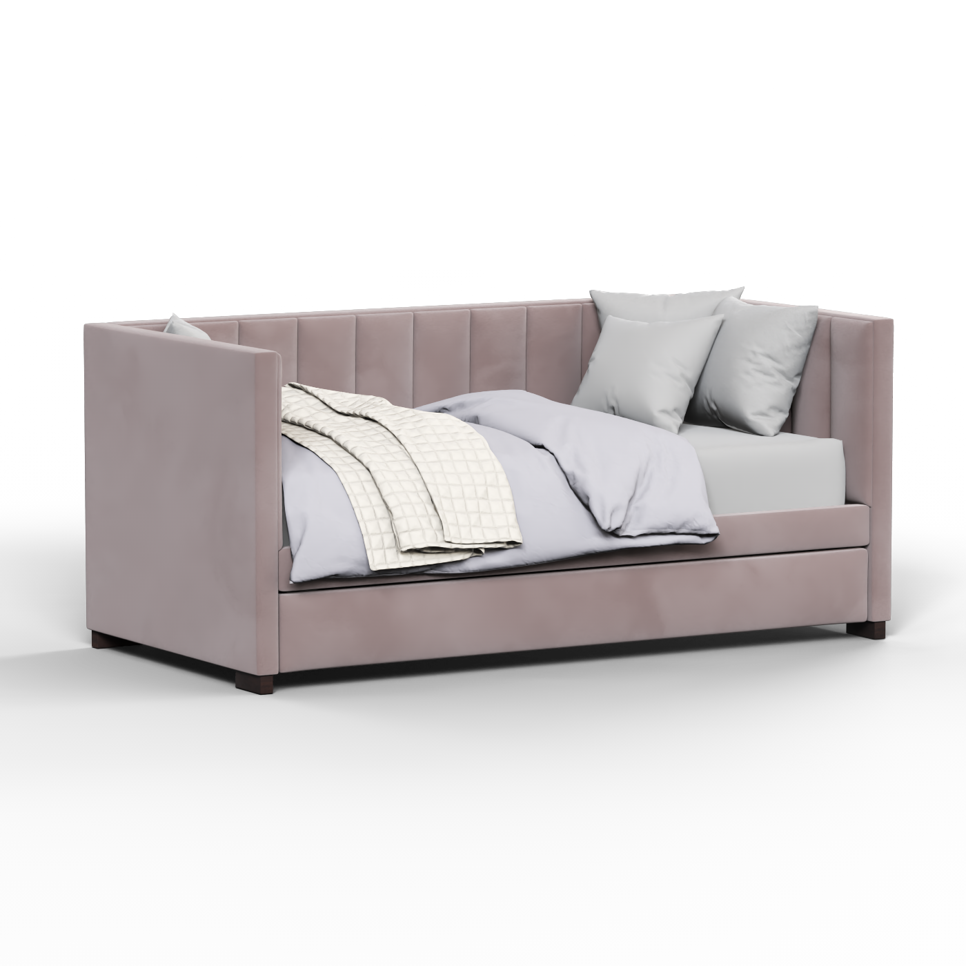 Capella Daybed with Sculpted Style and Built-In Versatility