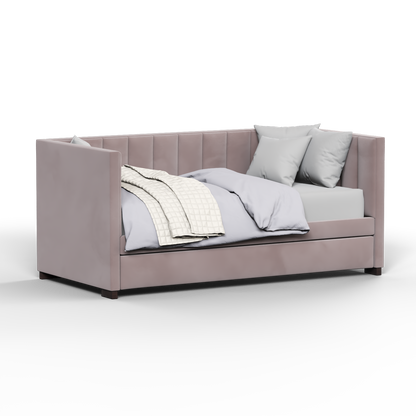Capella Daybed with Sculpted Style and Built-In Versatility