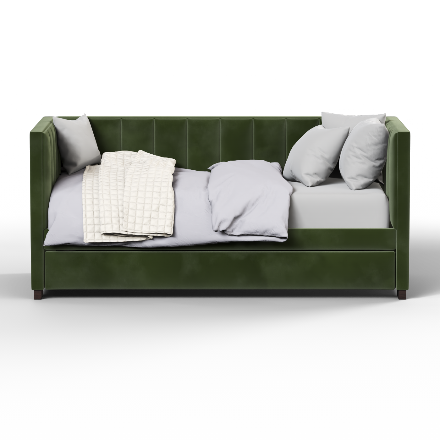 Capella Daybed with Sculpted Style and Built-In Versatility