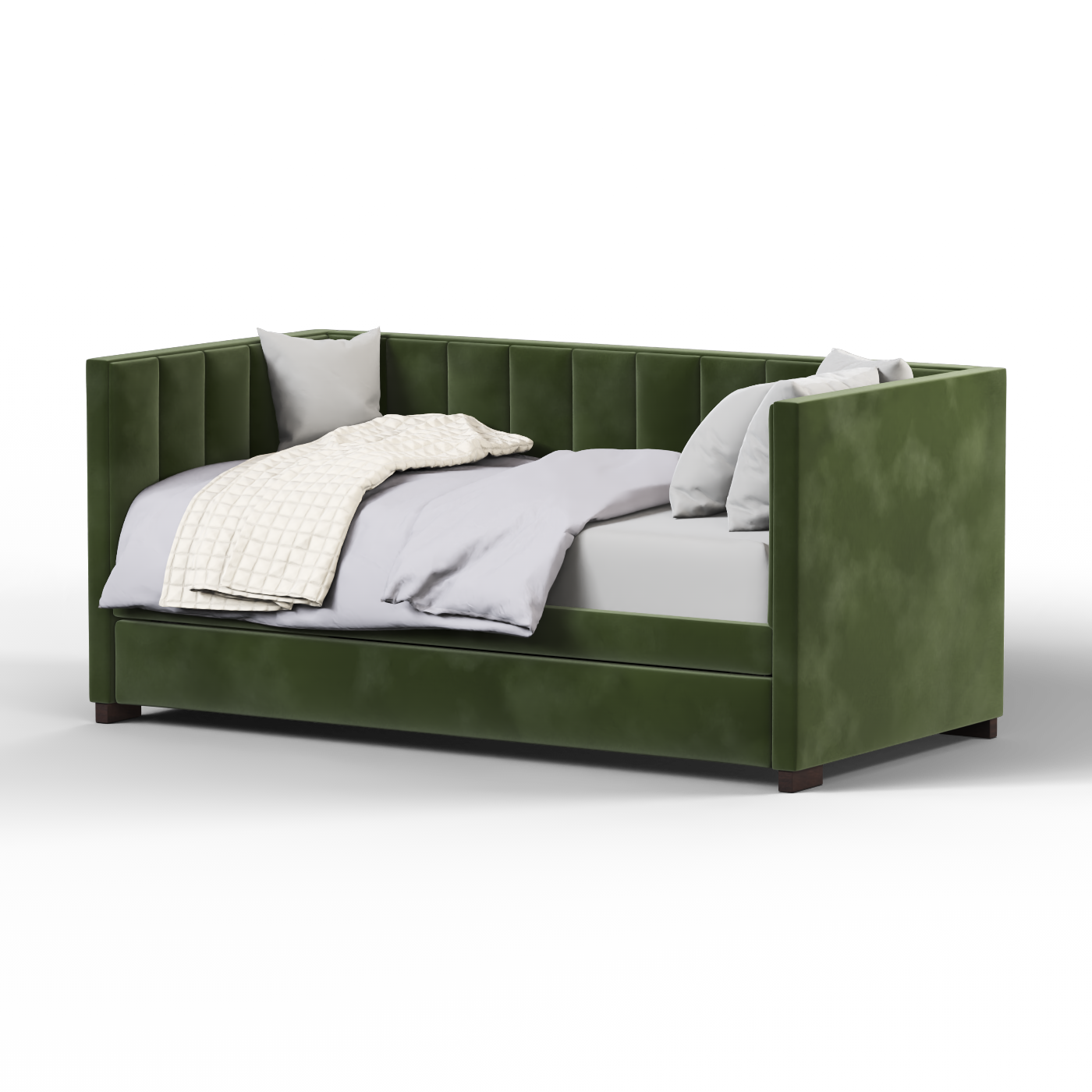 Capella Daybed with Sculpted Style and Built-In Versatility