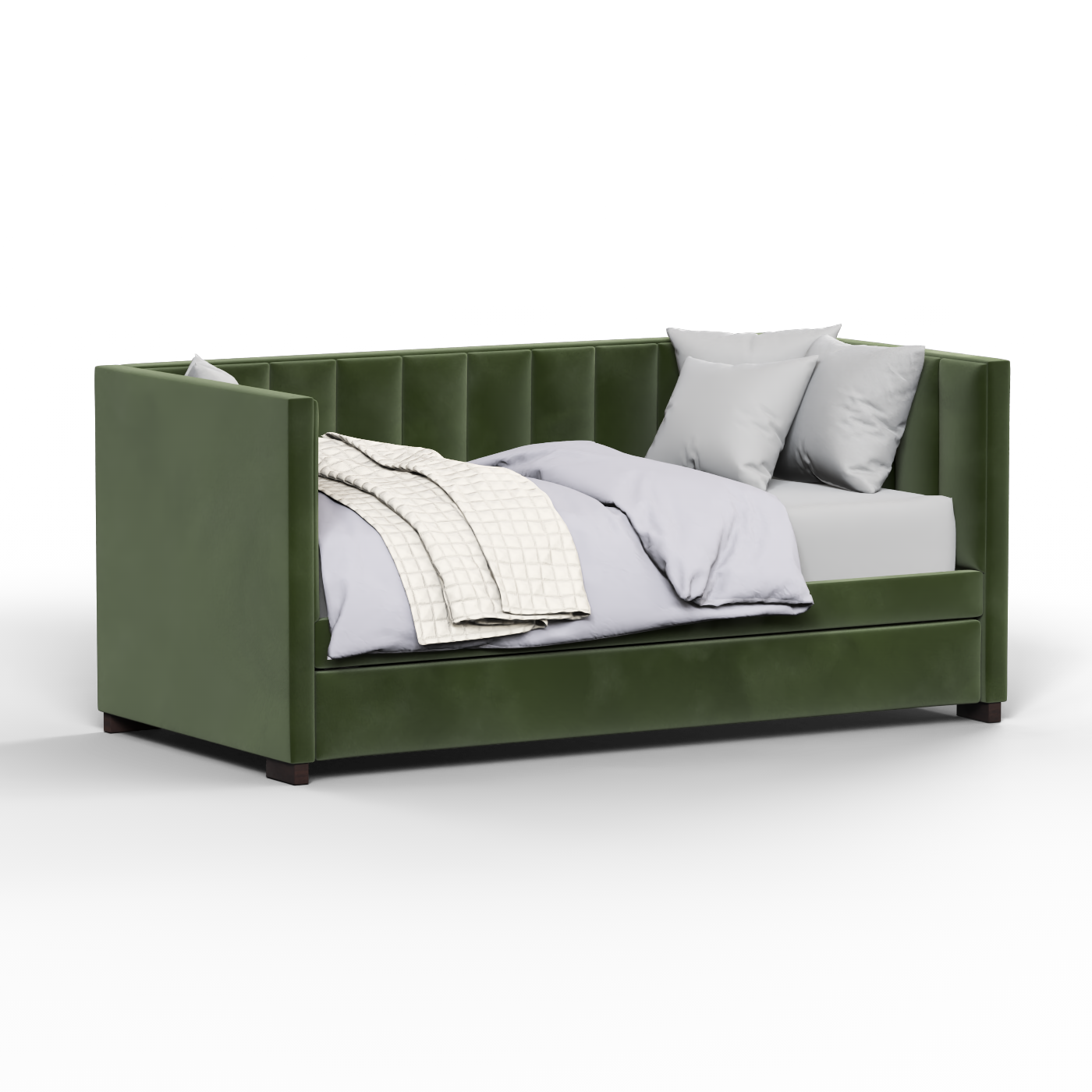 Capella Daybed with Sculpted Style and Built-In Versatility