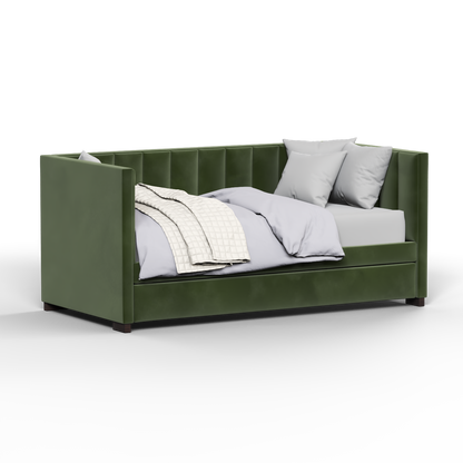 Capella Daybed with Sculpted Style and Built-In Versatility
