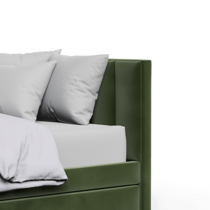 Capella Daybed with Sculpted Style and Built-In Versatility