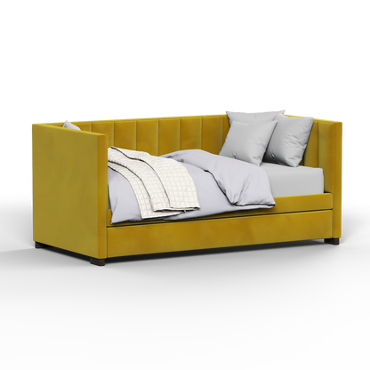 Capella Daybed with Sculpted Style and Built-In Versatility