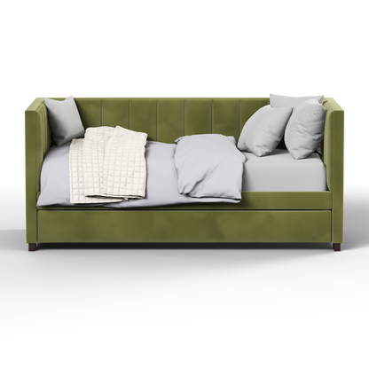 Capella Daybed with Sculpted Style and Built-In Versatility