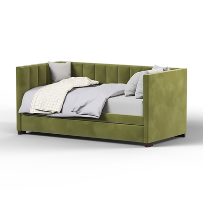 Capella Daybed with Sculpted Style and Built-In Versatility