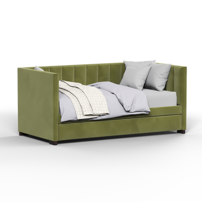 Capella Daybed with Sculpted Style and Built-In Versatility