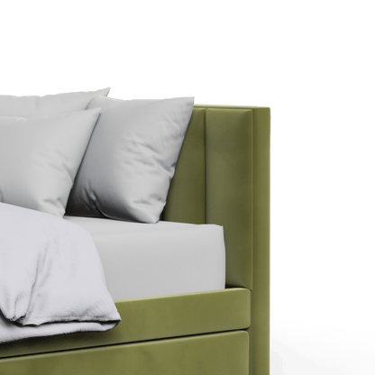 Capella Daybed with Sculpted Style and Built-In Versatility