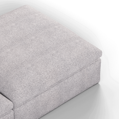 Ari modular corner Sofa with pouffe - Wide fabric range