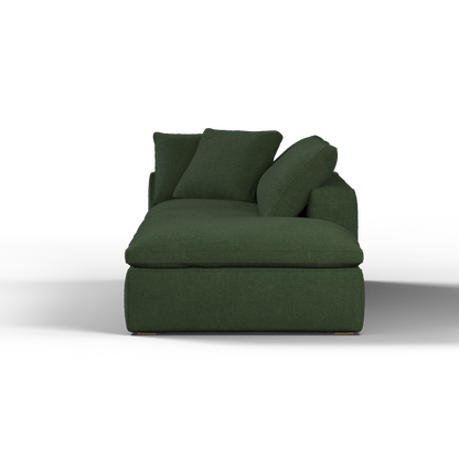 Ari modular corner Sofa with pouffe - Wide fabric range