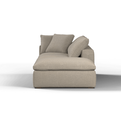 Ari modular corner Sofa with pouffe - Wide fabric range