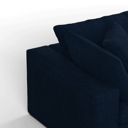 Ari modular corner Sofa with pouffe - Wide fabric range