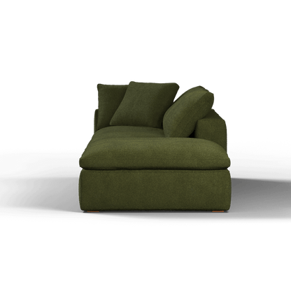 Ari modular corner Sofa with pouffe - Wide fabric range