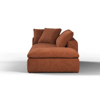 Ari modular corner Sofa with pouffe - Wide fabric range